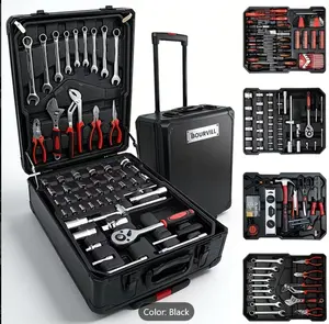 899pcs Professional Tool Set, Multi-functional Toolbox, Portable Design, For Home And Car Repair, A Tool Set For Enthusiasts And Professionals, A Gift For Friends, Local Shipping