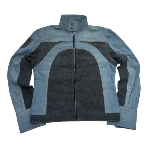 Denim Motocross Jacket Women's Rework