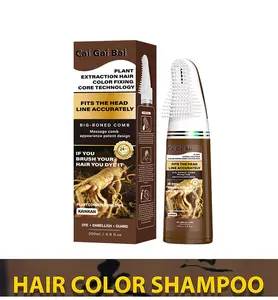 Color Cover White Hair Dye Cream, Wine Red, 200ml