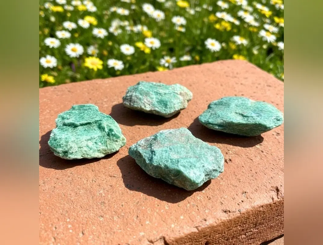 Fuchsite Flat Rough Stone