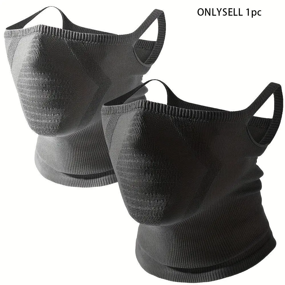 Breathable Windproof Face Mask, Athletic Face Masks, Half Face Mask with Earhook Design, Knitted Balaclava, Outdoor Sports Mask for Running Hiking Cycling Travel, Protective Gear, Breathable Face Cover, Face Coverings, Dust Mask