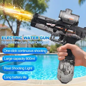 Electric water guns for summer water fun, ideal pool and beach toys for both adults and kids