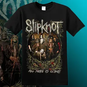 [SALE OFF 25%] [Free Ship] SLIPKNOT - ALL HOPE IS GONE Unisex T-Shirt