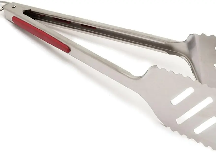 GrillPro 40240 16-Inch Stainless Steel Tong/Turner Combination, Silver