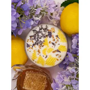 NECTAR Lilac Lemon Honey Candle