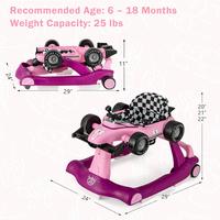 Purple, 4-in-1 with Anti-Rollover