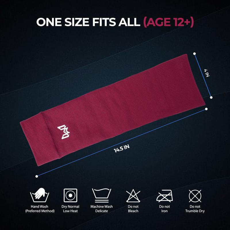 MediCaptain Pre-Cut Soccer Sleeve Socks for Adults and Youth, Companion for Soccer Grip Socks, Securely Holds Shin Guards