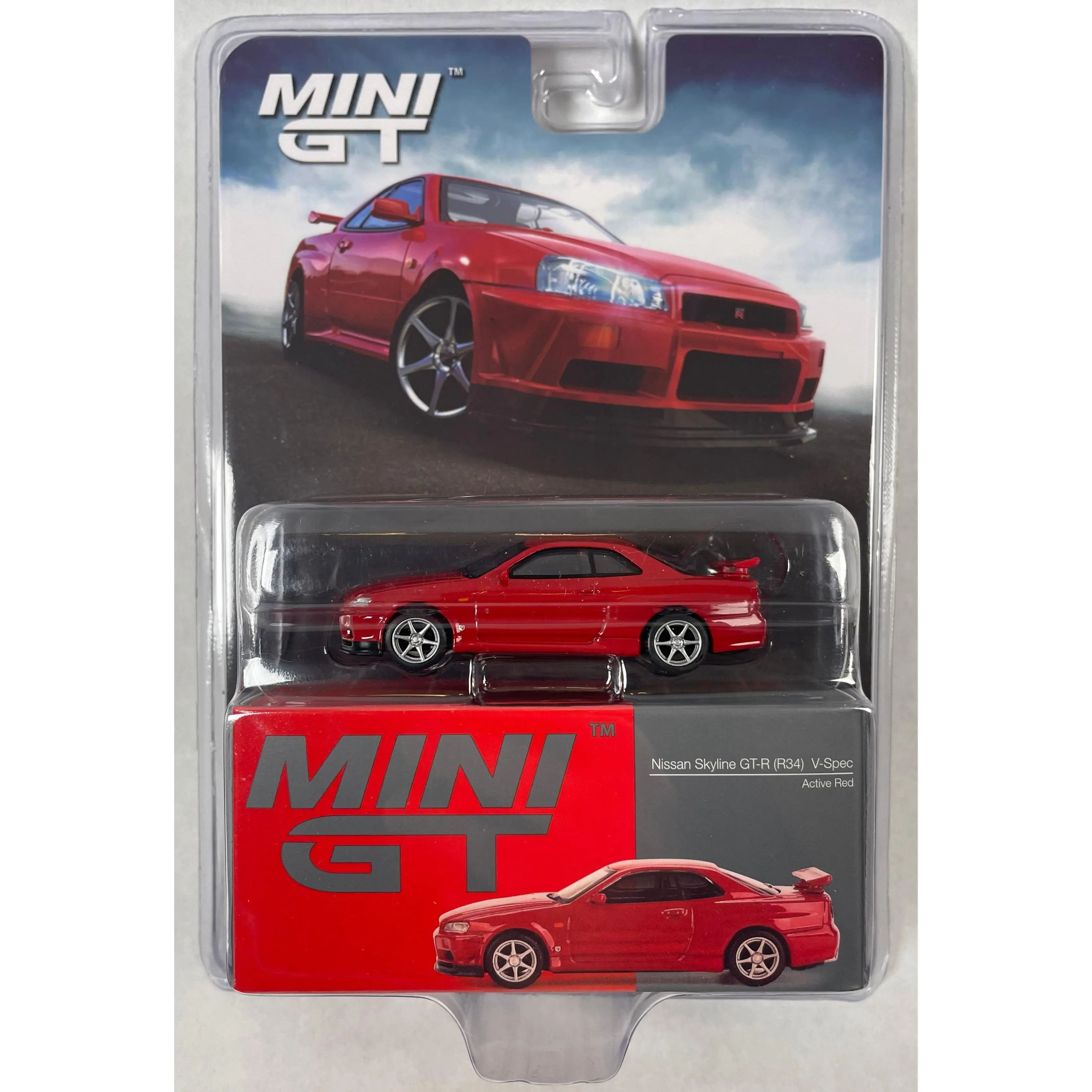 Mini GT 1:64 Nissan Skyline GT-R (R34) V-Spec