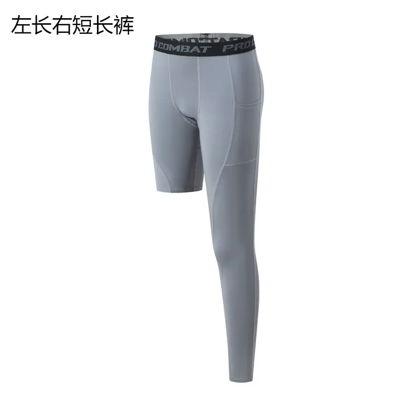 7511 gray left long pants