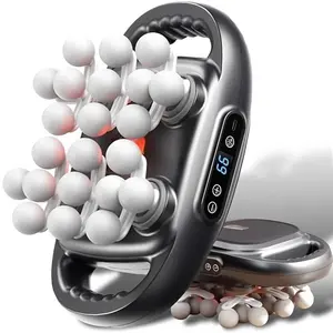 Professional Handheld Electric Massager, 22 Heads, Adjustable 9 Modes & Intensity, Leg Arm Waist Back Hip Muscle Relaxation, Holiday Gift