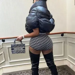 Cropped Bubble Coat