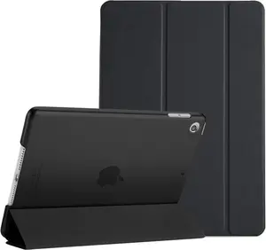 ProCase for iPad 9th/ 8th/ 7th Generation Case 10.2 Inch (2021/2020/2019 Release), 10.2 iPad Case 9th/ 8th/ 7th Gen Cover, Slim Smart Cover with Translucent Hard Shell Back -Black