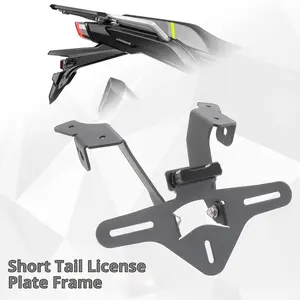 CF Moto 450MT/700MT/800MT-X Modified Folding Short Tail License Plate Bracket for Motorcycle