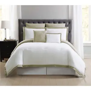 Truly Soft Everyday Hotel Border 7-Piece King Comforter Set