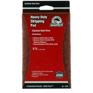 212 MAIN Heavy Duty Synthetic Steel Wool (Pack of 5) - Reptile & Amphibian Cleaning Tool, Paint Remover for Chemical Stripping Tasks, Removes Paint
