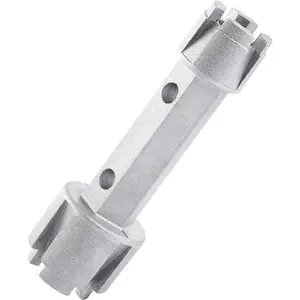 Tub Drain Remover Wrench - Use to Install and Remove  Bath and Shower Drains and Closet Spuds Square Plastic Toilet Seat Nuts