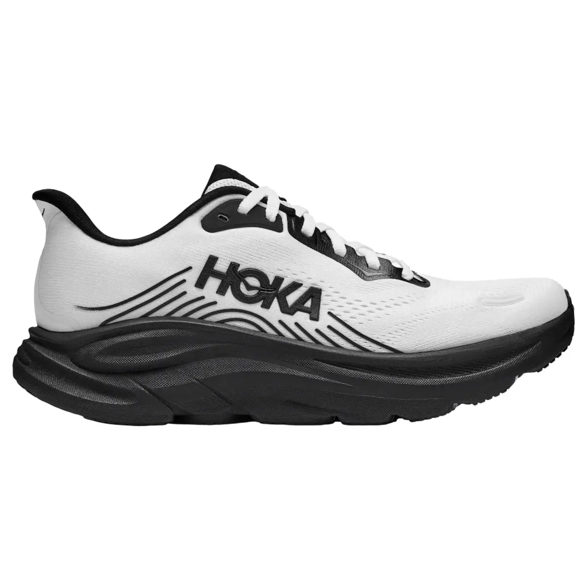 Hoka Clifton 11 White Black Men's Fashion Shoes New