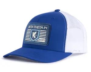 BETA THETA PI 6-Panel Frat Hat Blue