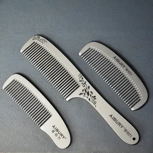 Titanium Comb Set, Multiple Choices, Anti-Static Hair Care Tool, Portable Titanium Combs for Men & Women, Universal Use