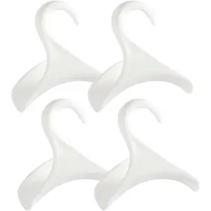 Purse Hanger Hook Bag Rack Holder - Handbag Hanger Organizer Storage - Over The Closet Rod Hanger for Storing and Organizing Purses |   Backpacks | Satchels |   Crossovers |   Handbags |   Tote(4 Pack)