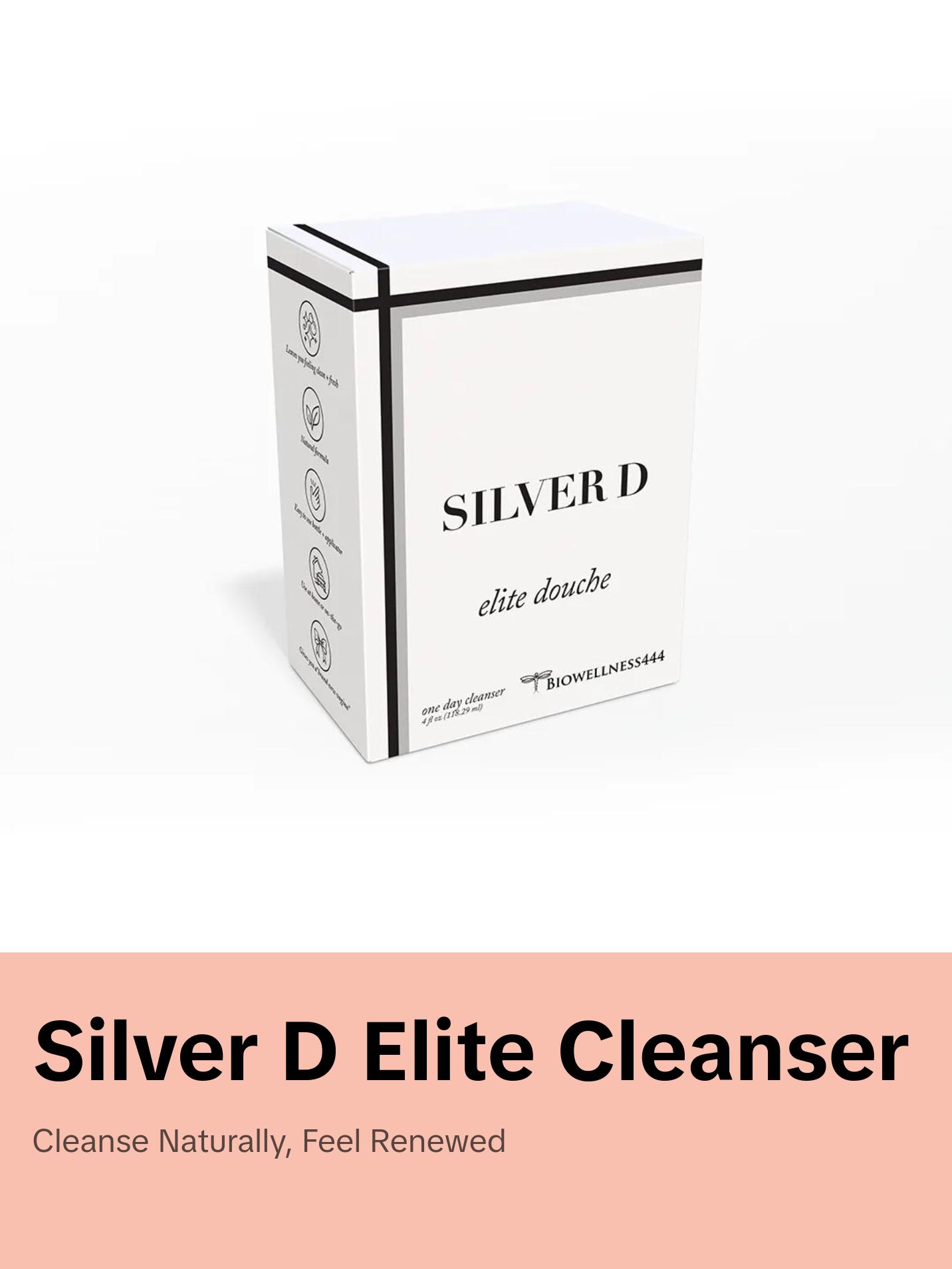 Silver D Elite Douche (1 Day Maintenance Cleanser)