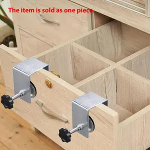 2-Pack Drawer Panel Clamp, Fast Board Clamp, Bow Clamp, Woodworking Auxiliary Installation Tool, Essential DIY Hardware Supplies