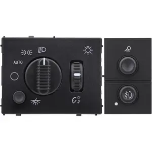 Headlight Dimmer Headlamp Control Switch & Fog Lamp Switch Compatible with Chevy Chevrolet Silverado Suburban Tahoe Avalanche GMC Sierra Yukon 2003-2007 Replace OEM 19381535 15194803 & 15143597