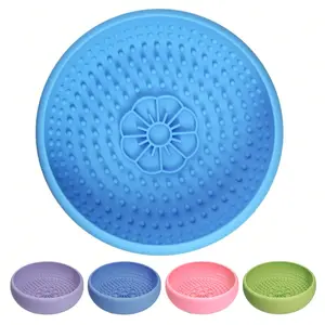 Dog Slow Feeder Bowl, Anxiety Relief Dog Licking Mat Dispenser, Anti-Slip Slow Feeder for Small Medium Large Dogs, Prevents Choking