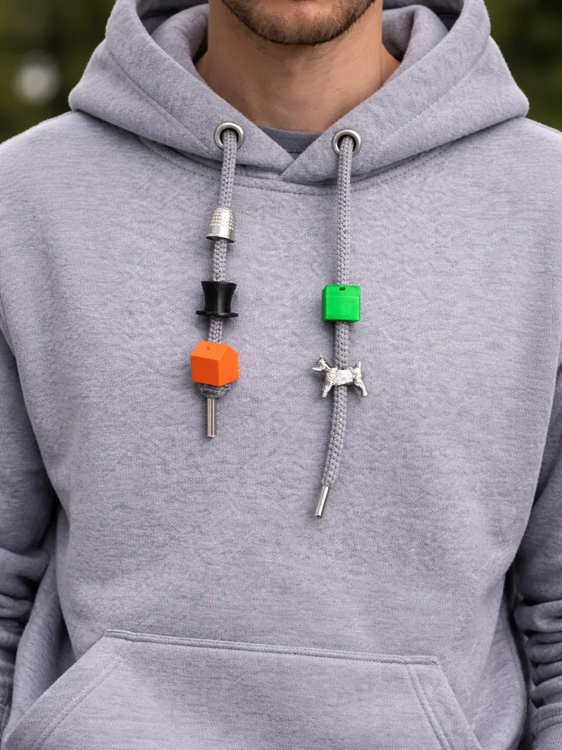 Board Game–Inspired Hoodie String Charms | String Squad