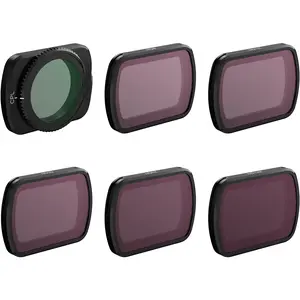 ND Filters Set for DJI  Pocket 3 Creator Combo Accessories -6 Pack (CPL/ND8/ND16/ND32/ND64/ND128)