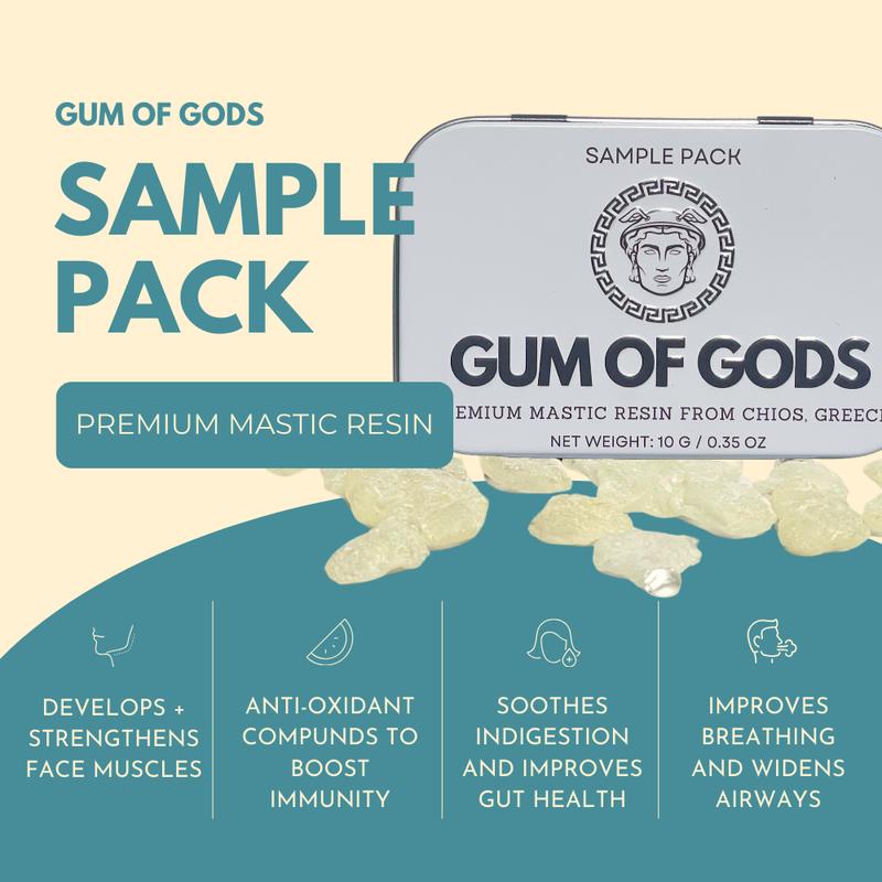 Gum of Gods - Sample Pack 10 grams of Chios Mastic Resin masticgum