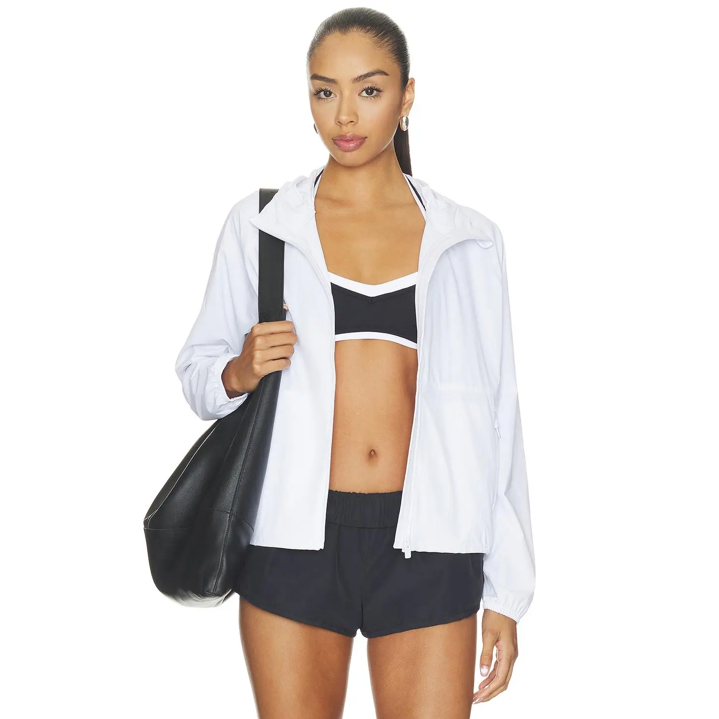 Vuori Renew Trainer Shell Jacket in White