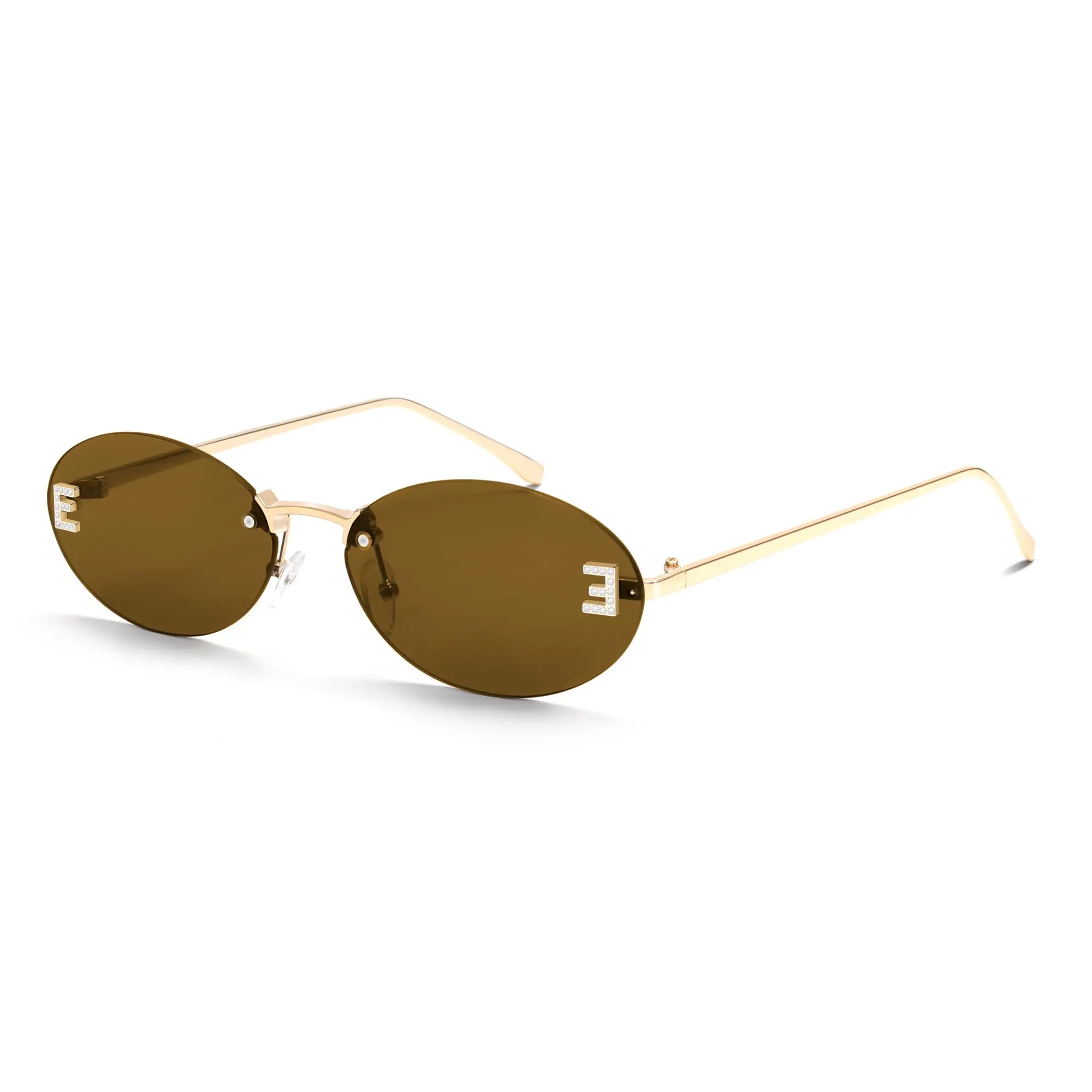Retro Oval Y2K Sunglasses for Women Men, 2025 Trendy Chic  display picture 2