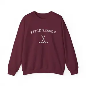 Stick Szn Hockey Crewneck, Hockey, Hockey Sweatshirt or Tshirt, Crewneck Sweatshirt