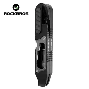 ROCKBROS Multifunctional Tire Pry Bar Bicycle Repair Tool Ratchet Wrench MTB Road Bike Tire Repair Combination Cycling Equipment