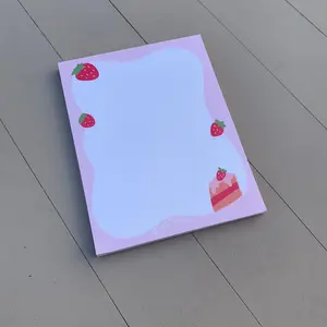 Strawberry Dessert Notepad