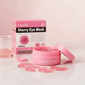 30 Pairs/box Rose Starry Hydrating Brightening Eye Mask, Moisturizing Soothing Repair Eye Patch, Eye Care For Women