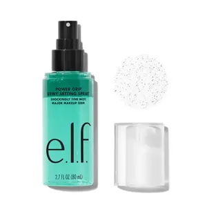 e.l.f. Power Grip Dewy Setting Spray - Bi-Phase Long-Lasting Makeup Spray, 5% Aloe + Hyaluronic Acid, Fine Mist, Non-Sticky 27.7 oz (80 mL) e.l.f. Power Grip Dewy Setting Spray - Bi-Phase Long-Lasting Makeup Spray, 5% Aloe + Hyaluronic Acid, Fine Mist, Non-Sticky 27.7 oz (80 mL)