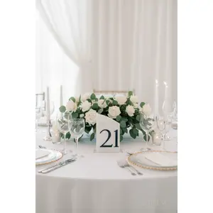 Marble Stone Table Numbers