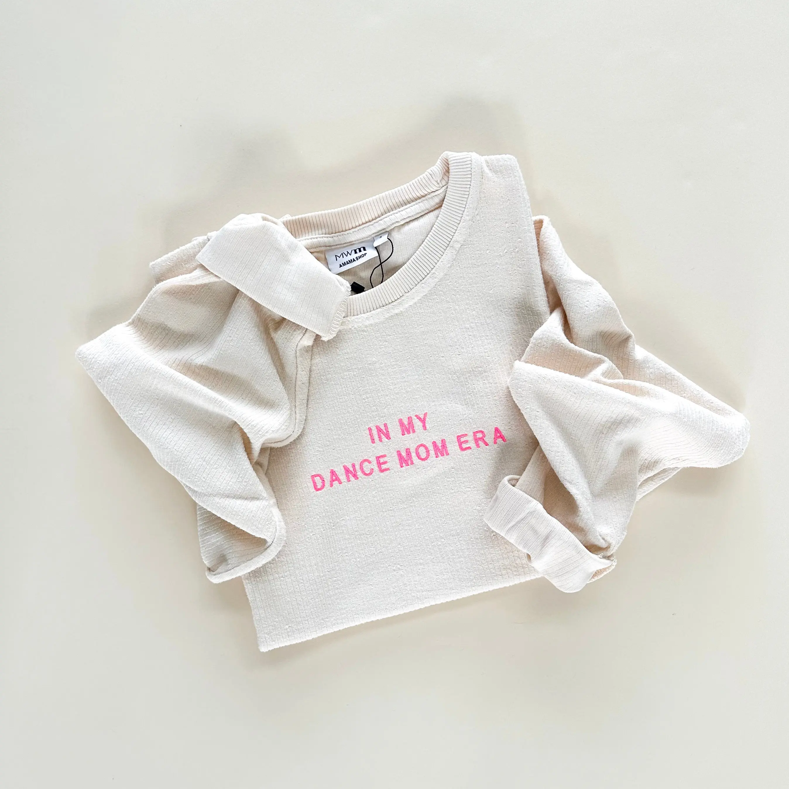 In My Dance Mom Era Corded Crewneck