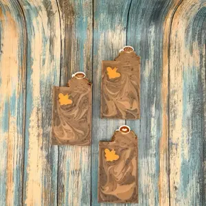 Exfoliating Coffee Soap | Pura Vida Buzz | Cinnamon Vanilla Caramel Scent | Handcrafted Cold Process Soap