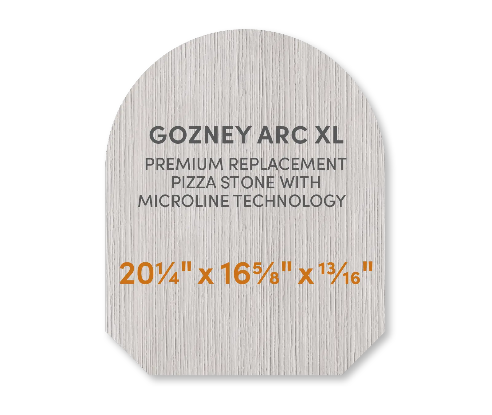 Gozney ARC XL - FibraMent Premium Replacement Pizza Stone with MicroLine Technology®