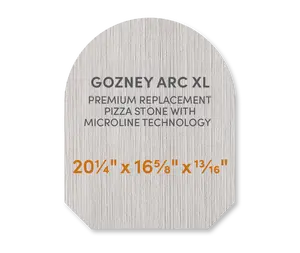 Gozney ARC XL - FibraMent Premium Replacement Pizza Stone with MicroLine Technology®