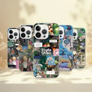 Studio Ghibli Castle Phone Case for iPhone & Samsung – Anime Aesthetic Cover, Cute Fantasy Art, Durable Protective Case