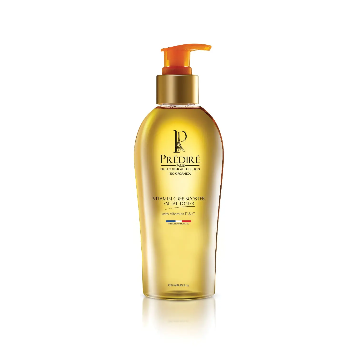 Predire Vitamin C & E Booster Facial Toner, 250ml Skincare Aloe Exfoliant Cleansing Oil Control Gentle
