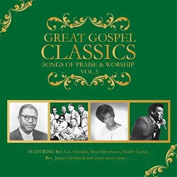 Various Artists - Great Gospel Classics: Songs Of Praise & Worship, Vol. 5  [COMPACT DISC - CD] Digipack Packaging