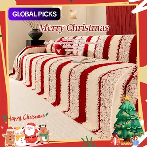 Pet-Friendly Cotton Velvet Sofa Cover, Couch Cover, Fits Armchairs & Sofas, Home Decor, Easy to Clean, Living Room & Bedroom Use