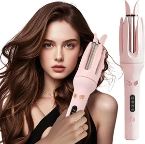 Automatic Hair Curling Iron, 28mm Hair Curler, Negative Ion Automatic Hair Hair Curl Wand, 4 Modes Adjustable Temperatures Rotating Curling Iron for Women, Hair Styling Tools for Home, Hair Styler,Rotating Curling Wand