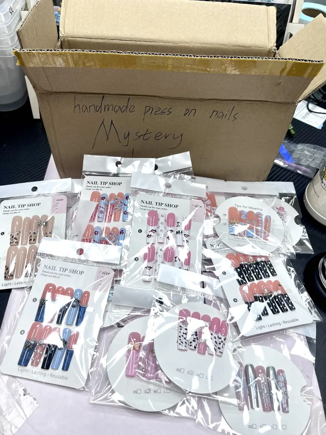 Nancy(14236)gc.20 pairs for $30 Mystery box
