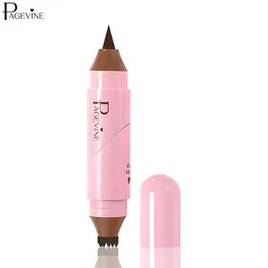 2-in-1 Rotating Freckle Stamp Eyeliner Pen, Natural Freckles & Clean Winged Liner, Waterproof Smudge-Proof, Quick-Dry Long-Lasting Dual-Ended Pen.